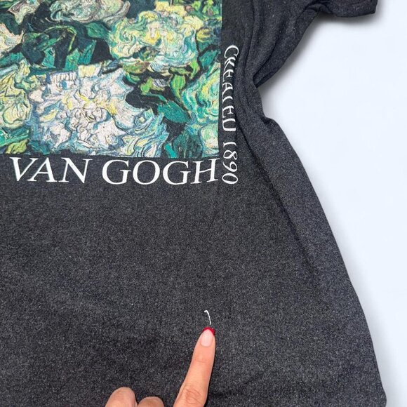 Blackgrey Van Gogh Graphic Tee - Picture 2 of 5